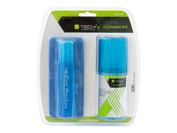 TECHly - Reinigungssatz für Monitor - 200 ml