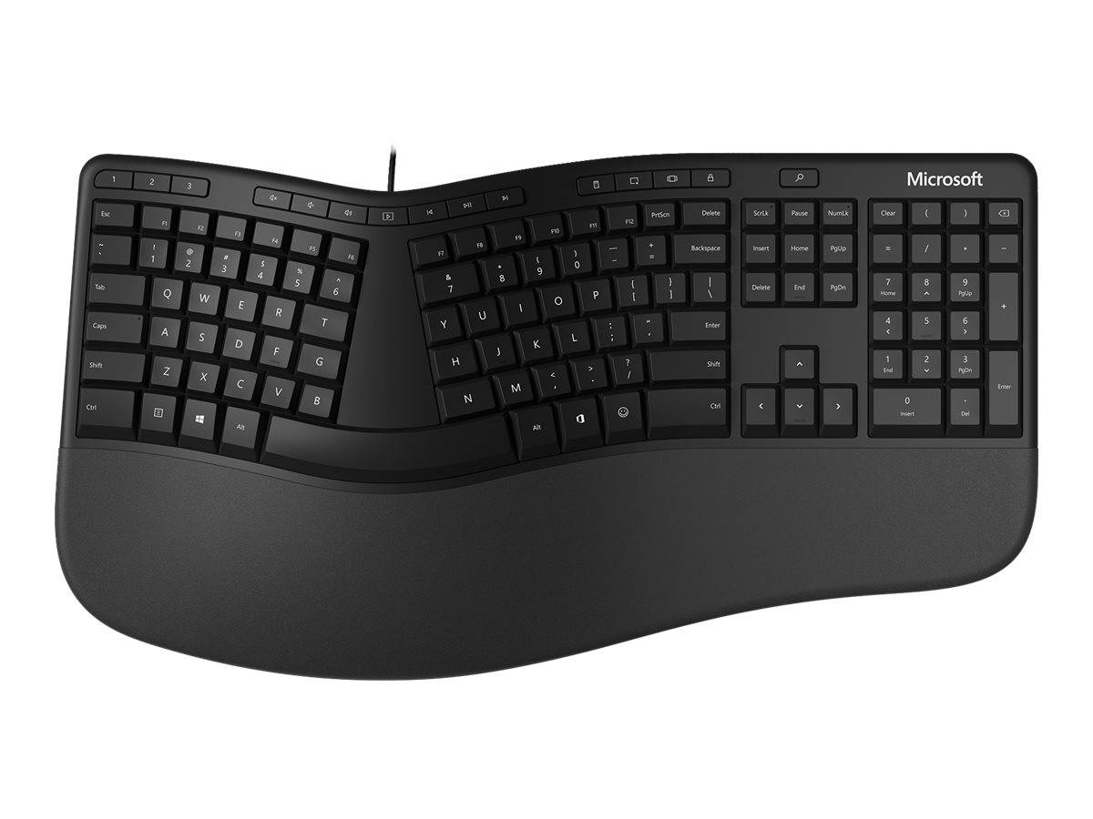 Microsoft Ergonomic Keyboard Biz Win32 USB NDX - TL: Nordisch, QWERTY-0