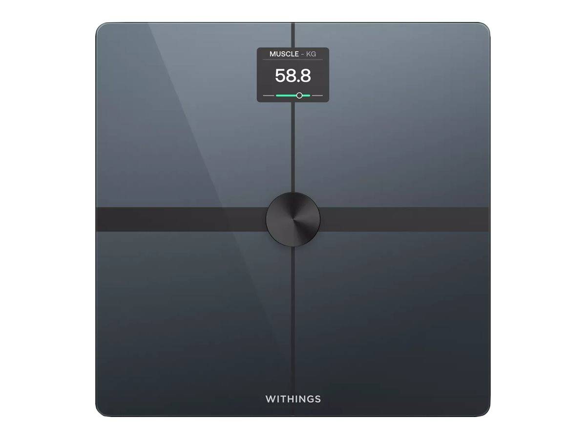 WITHINGS Scale Body Smart Black Schwarz WBS13-Black-ALL-INTER-0