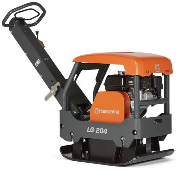 Husqvarna 967855201, LG 204 reversierbare Rüttelplatte mit Honda - Benzinmotor
