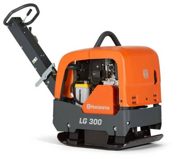 Husqvarna 967855301, LG 300 reversierbare Rüttelplatte mit Honda - Benzinmotor