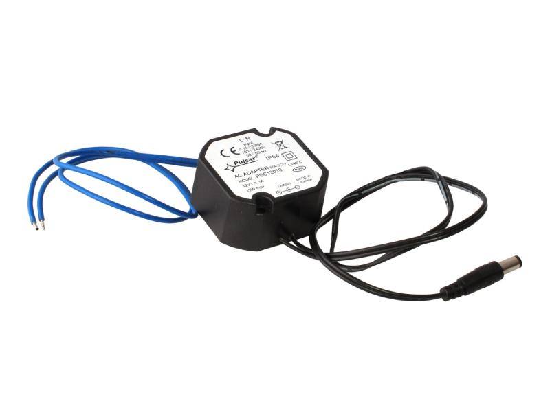PSC12015, • Kompaktes Netzteil für 12VDC/1,5A • 230VAC mit offenen Kabelenden-0