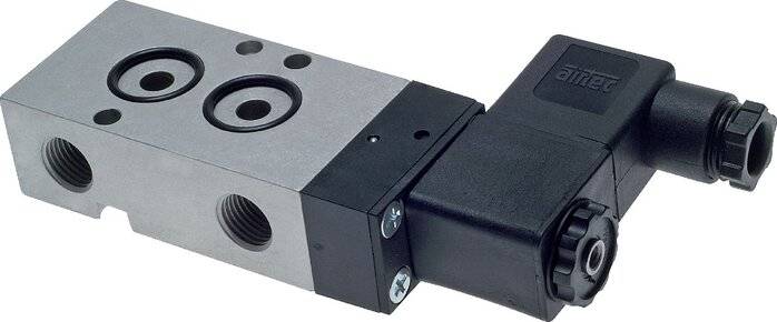 Airtec KN 05311HN 12V=, NAMUR-Magnetventil, 3/2-Wege (NC) Federrückstellung, G 1/4", 12 V DC-0