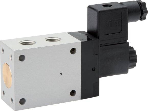 Airtec M 04310HN 12V=, 3/2-Wege Magnetventil, G 1/8", Luftfederrückstellung (NC), 12 V DC, Standard-0