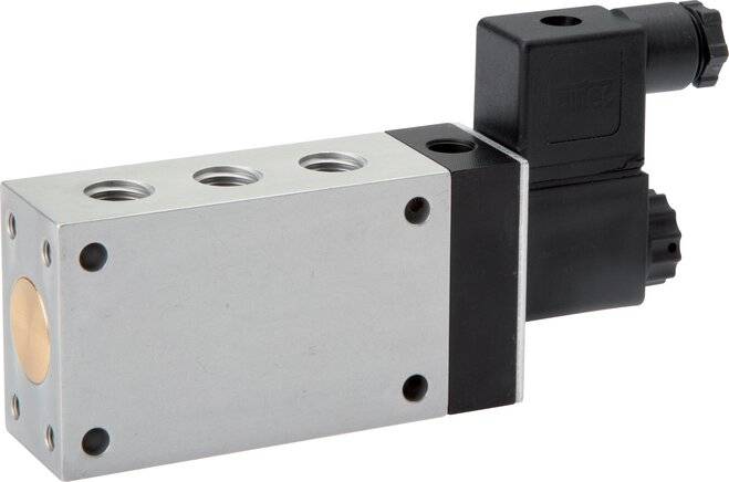 Airtec ME 22511HN 12V=, 5/2-Wege Magnetventil mit Fremdluftanschluss, G 1/2"-0