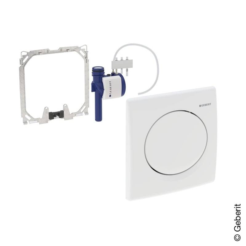 Geberit 115820115, Basic Betätigungsplatte weiß-0
