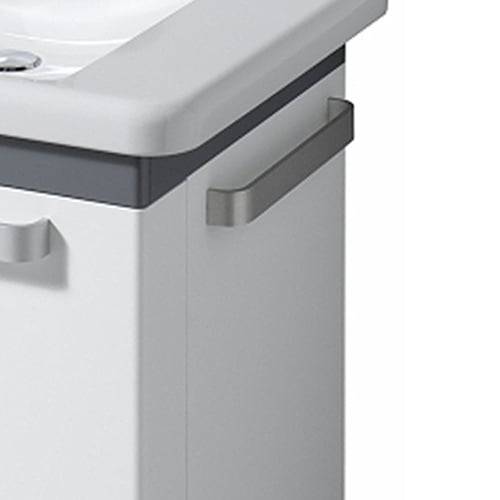 Geberit 538500000, Renova Comfort Handtuchstange starr, silber eloxiert