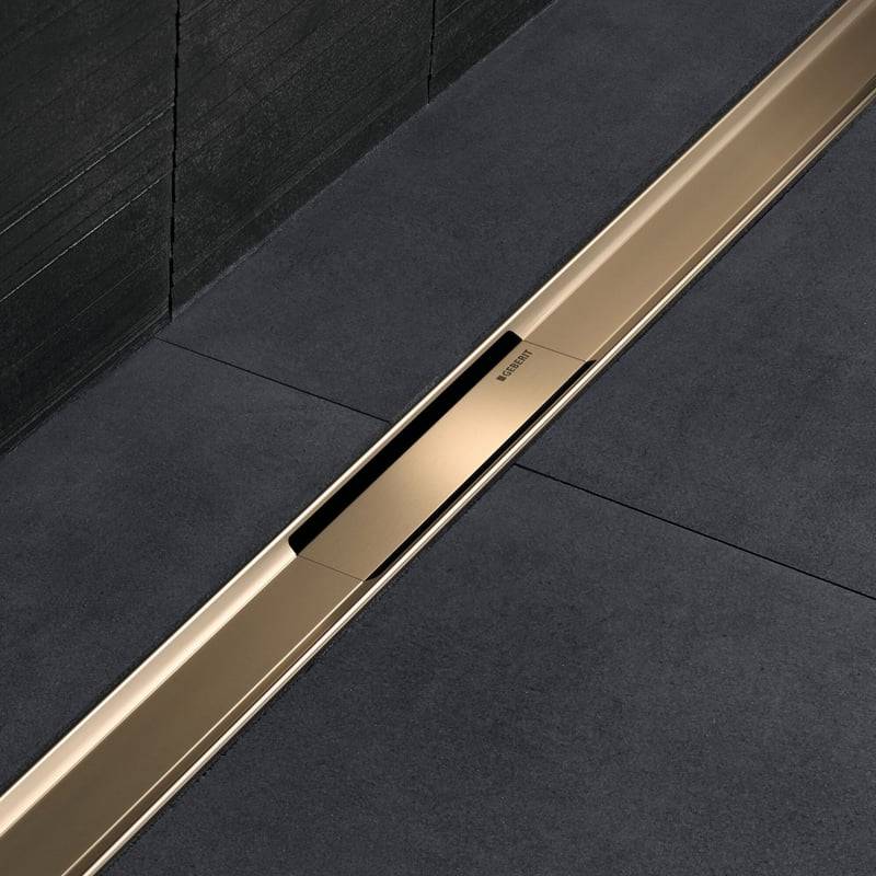 Geberit 154442391, CleanLine80 Duschrinne champagner-1