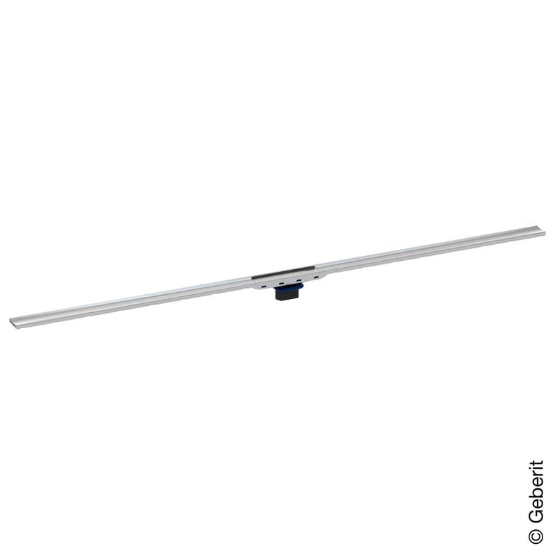 Geberit 154440QC1, CleanLine80 Duschrinne schwarz chrom-0