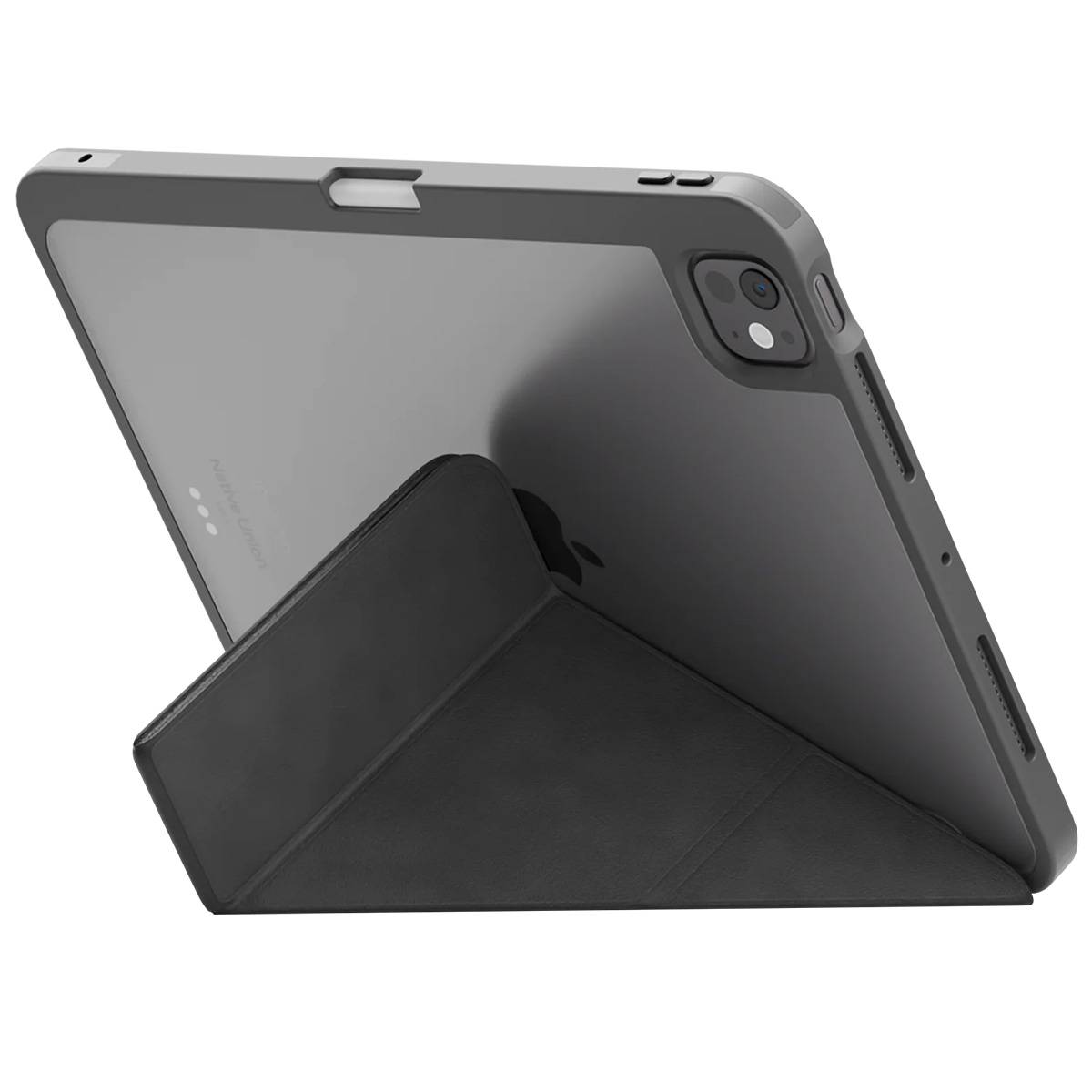 Active Folio Hülle für iPad Pro 12.9 / Air 13 M3 M2 mit Standfunktion Schwarz-1