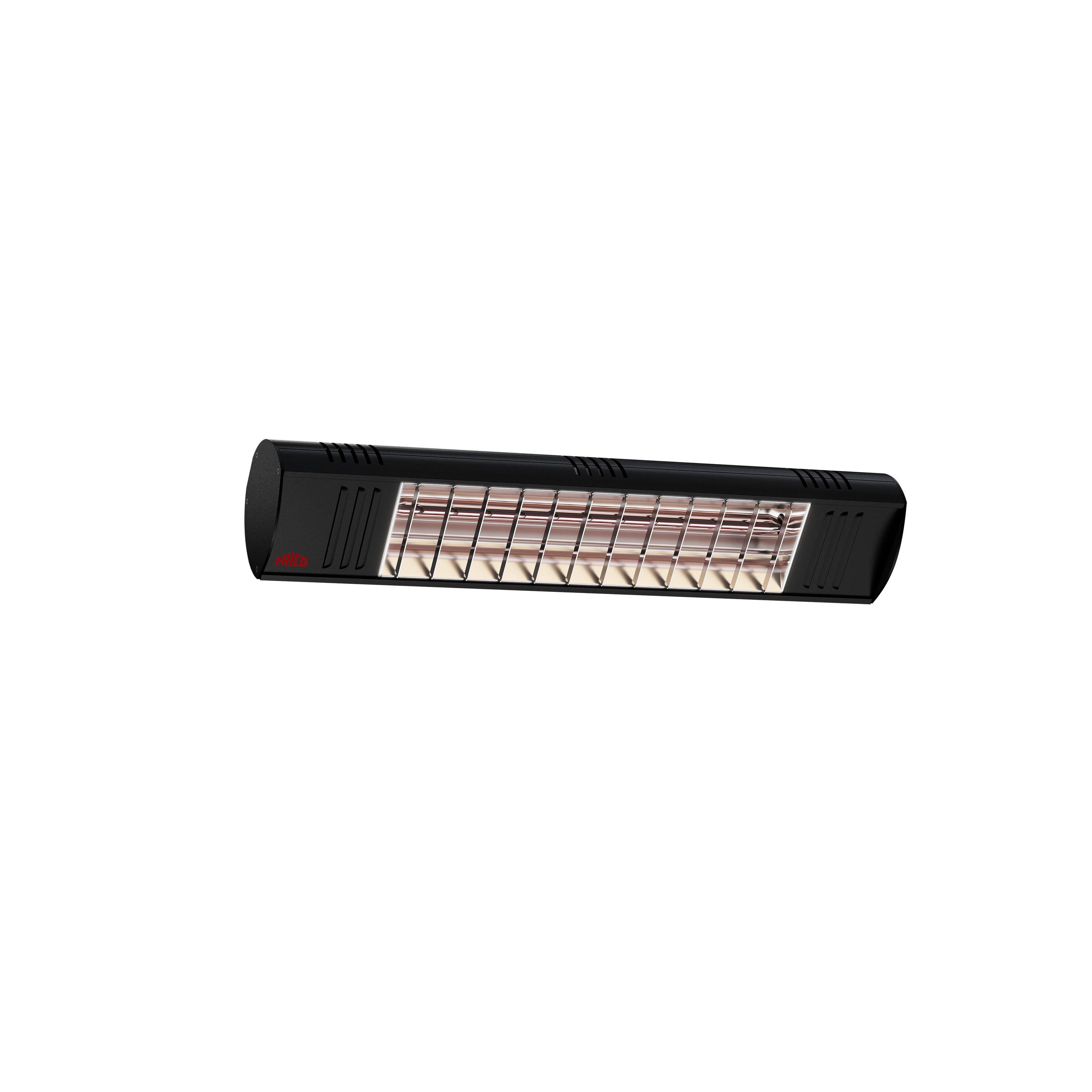 Infrarotstrahler Term Short IP44 1500W Schwarz-1