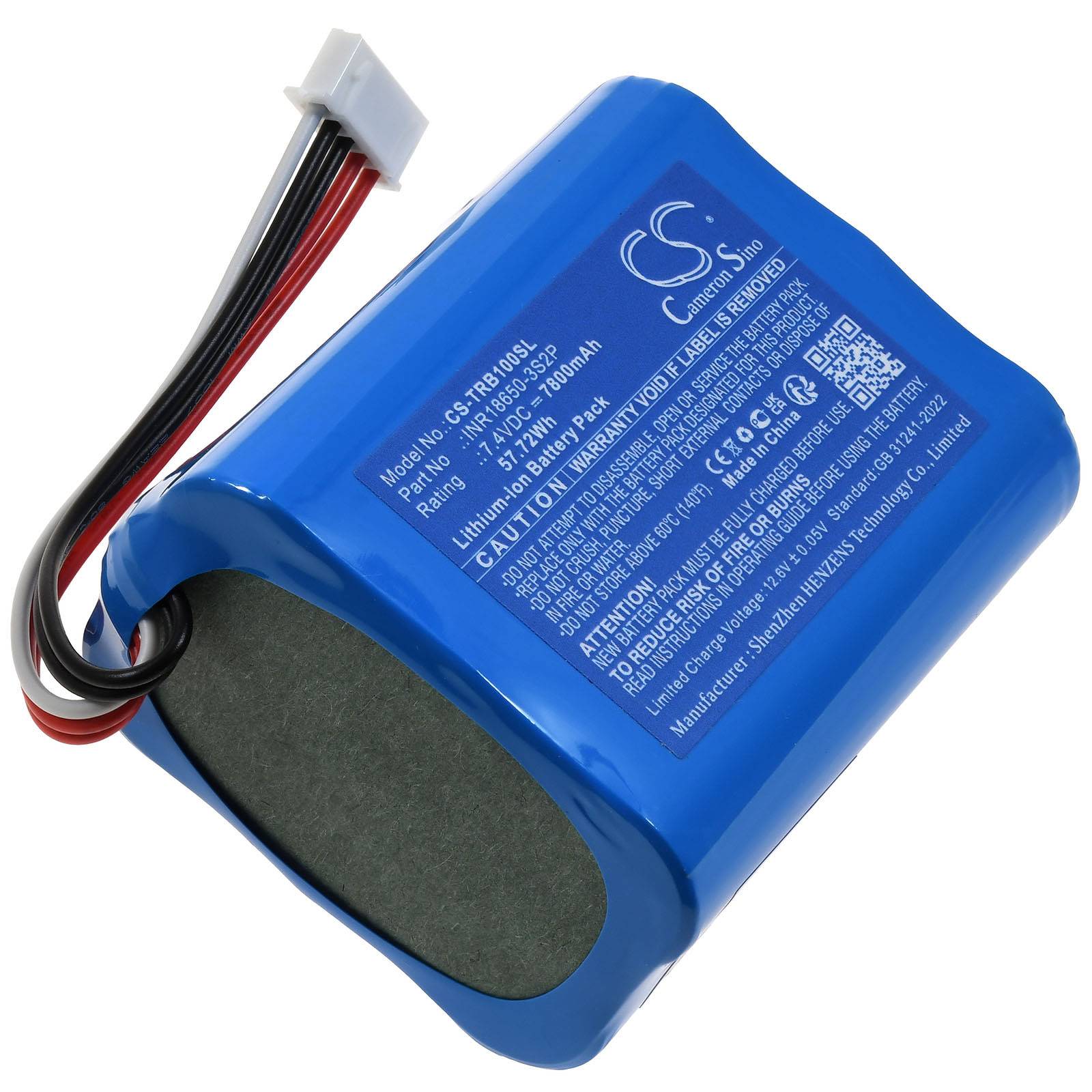 Akku passend für Lautsprecher Tronsmart Bang Typ INR18650-3S2P, 7,4V, Li-Ion-0