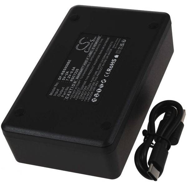 Ladegerät kompatibel mit Akku für Scanreco 592, 7,2V