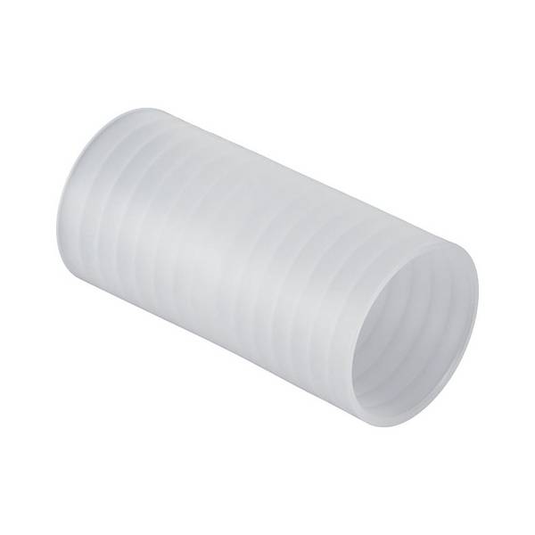 Geberit Muffe für Schutzrohr, 20mm, PE-LD, Transparent, 651022001