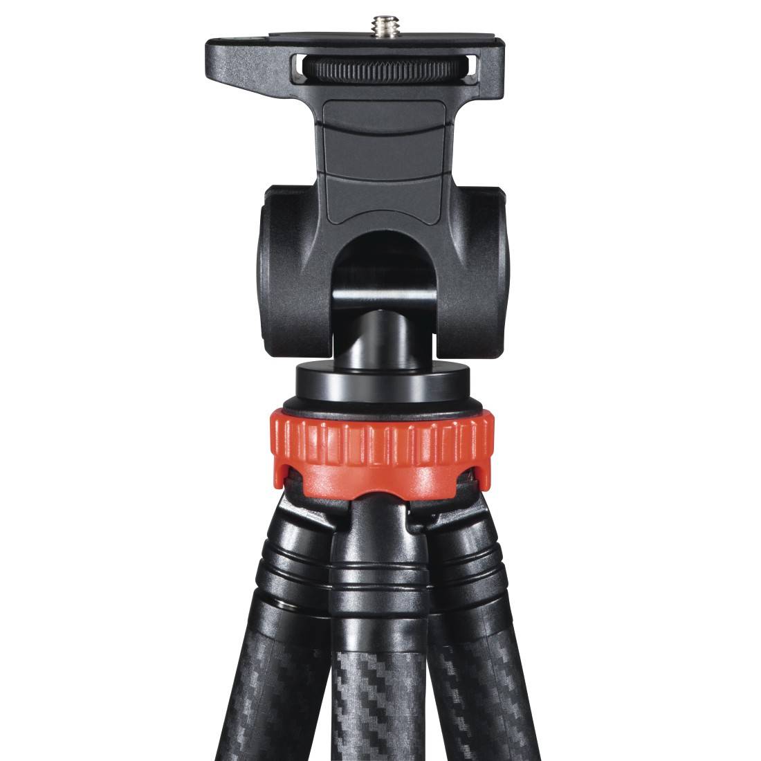hama 00004631 Stativ "Traveller Pro" für Smartphone, GoPro, Fotokameras, 106 - 2D-2