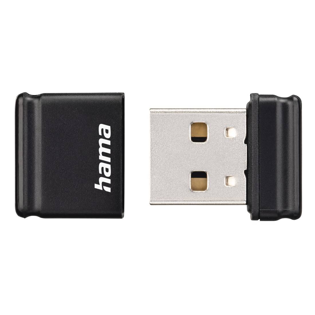 hama 00108045 USB-Stick "Smartly", USB 2.0, 64GB, 15MB/s, Schwarz-3