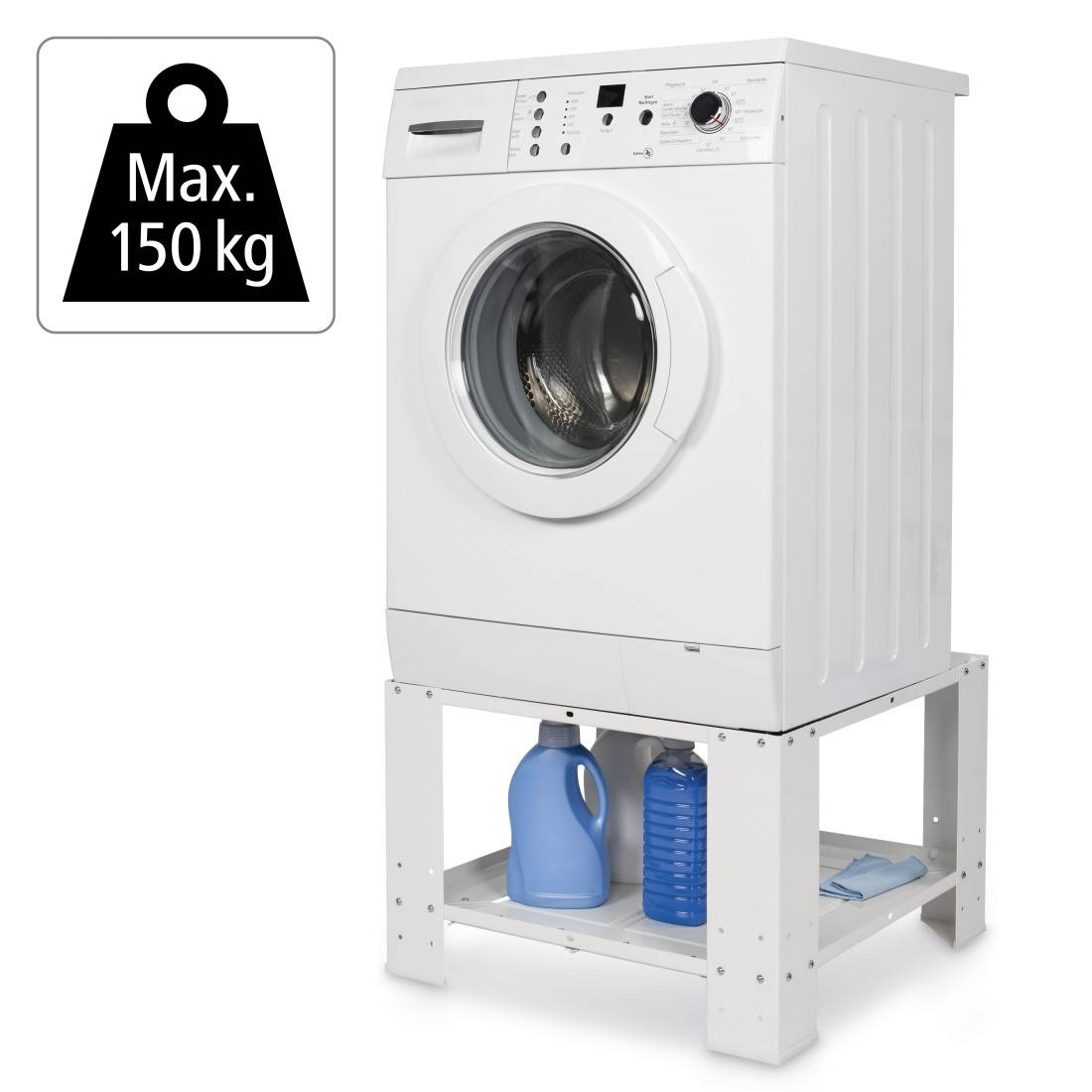 hama 00111437 Universalsockel für Waschmaschine und Trockner mit Ablagefach-1