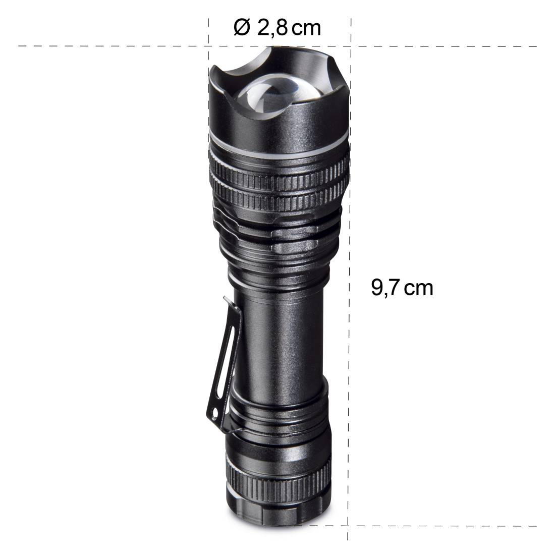 hama 00136670 LED-Taschenlampe "Professional 1", 100 Lumen-3