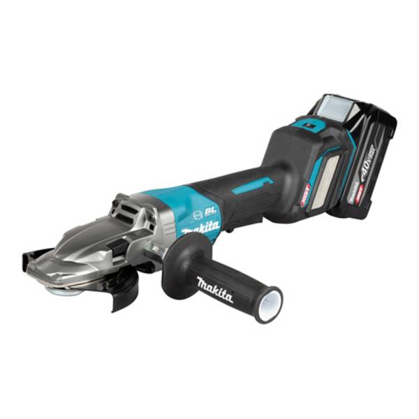 MAKITA GA056GZ - Akku-Flachkopf-Winkelschleifer (40V XGT | Motorbremse | Schleifscheibe-Ø 125mm)