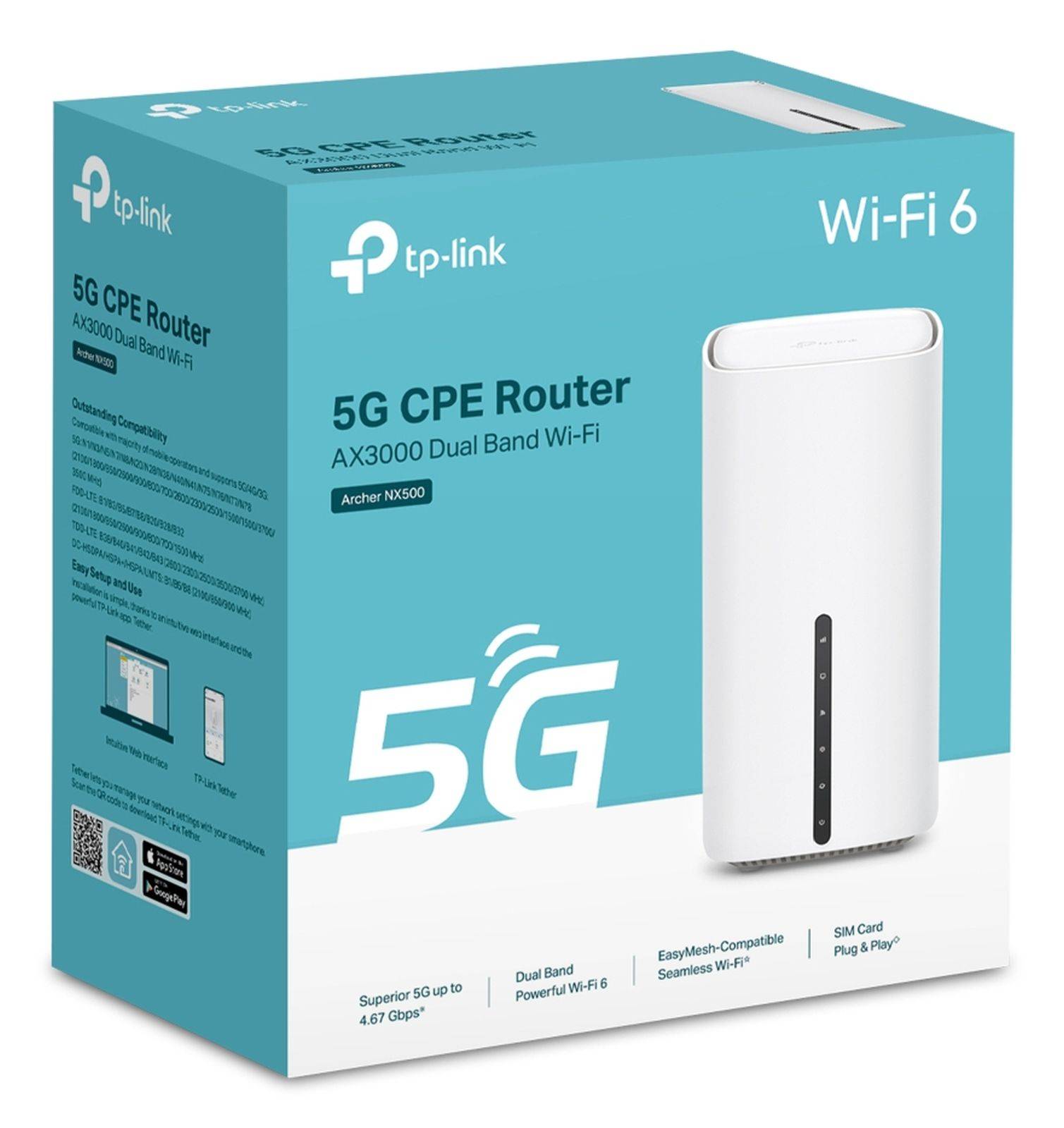 TP-Link Archer NX500 wireless router Netzwerk Router-3