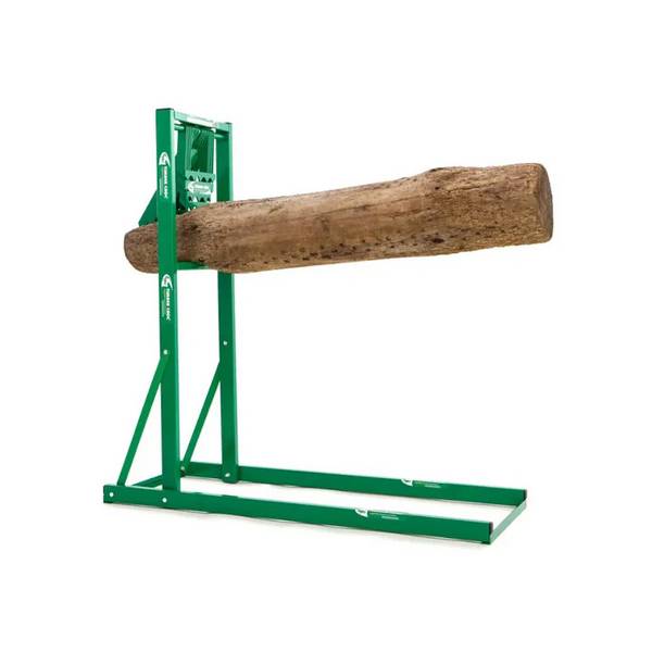 Timber Croc Holz Halter Saw horse, grün, Sägebock, Holzsägenständer