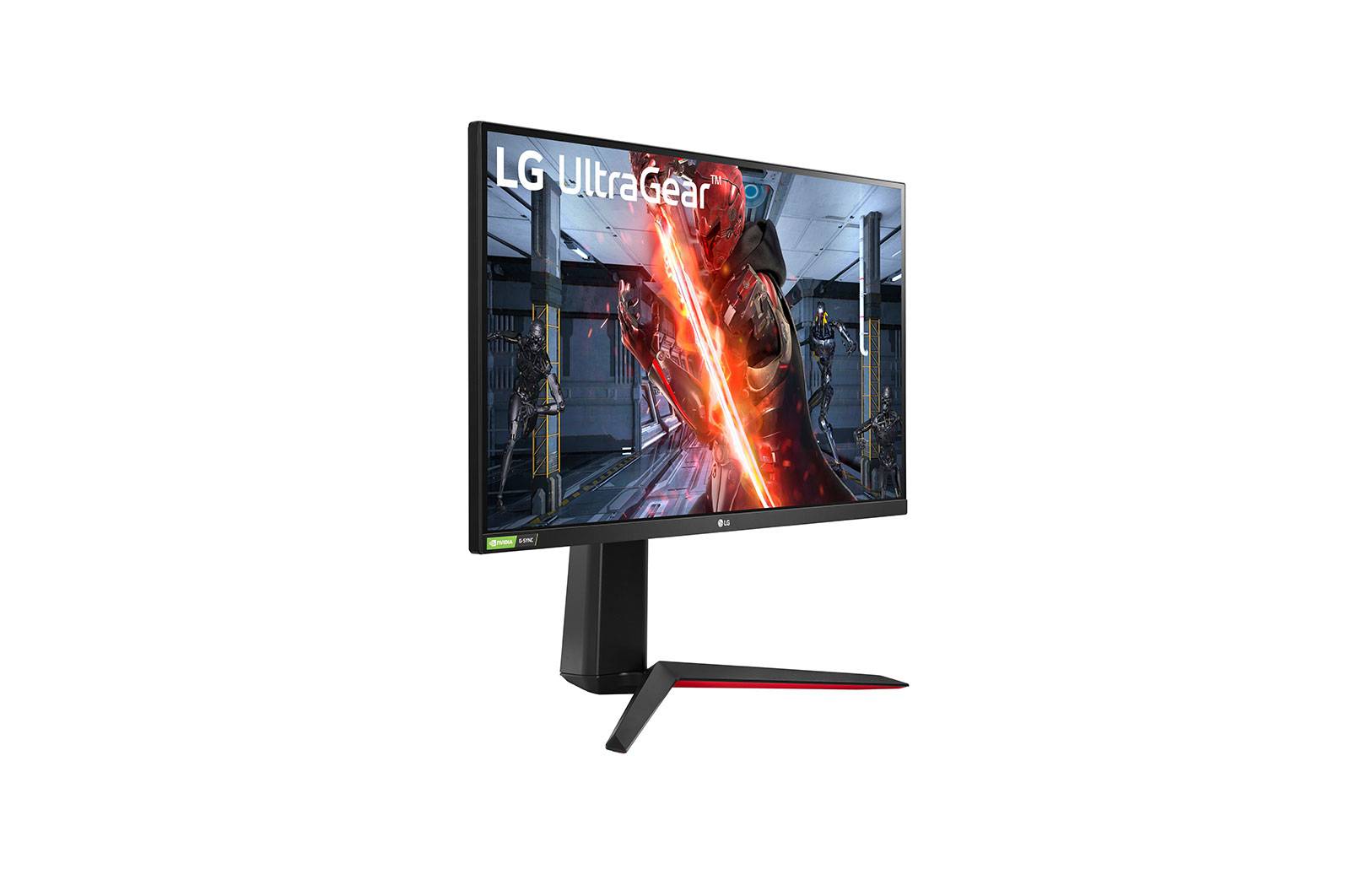 LG UltraGear 27GN850-B LED-Monitor 68,6 cm 27" 2560 x 1440 QHD @ 144 Hz Nano IPS 350 cd/m² 1000:1 1 ms 2xHDMI DisplayPor-3