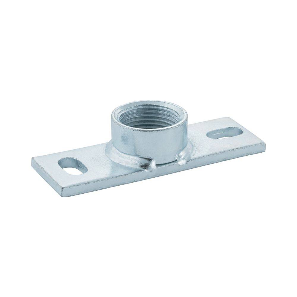 Geberit Grundplatte rechteckig, G 3/4, Stahl, verzinkt, 120x40x23mm, 362827261-0