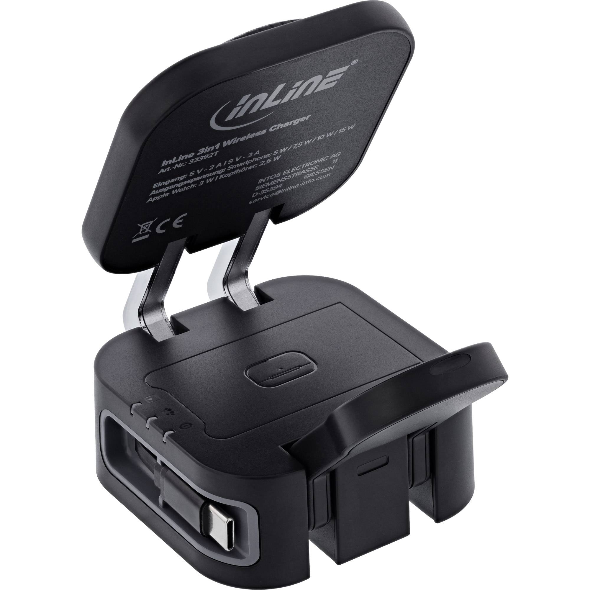 3in1 Wireless Charger - 15W Qi MagSafe kompatibel - 0,8m Kabel-1