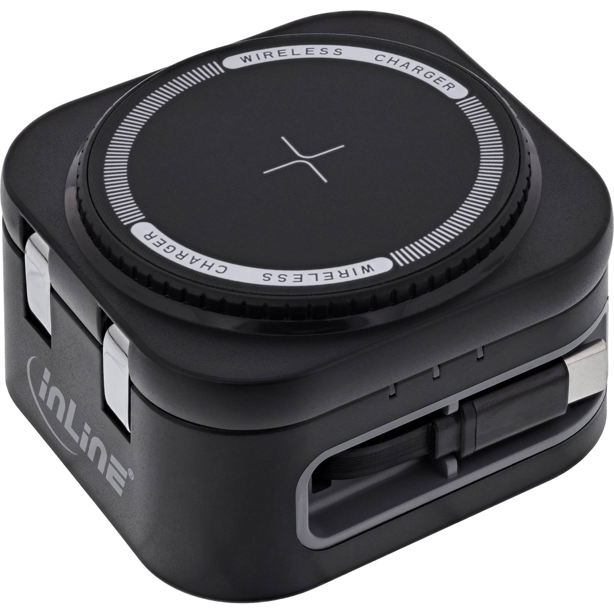 3in1 Wireless Charger - 15W Qi MagSafe kompatibel - 0,8m Kabel-2