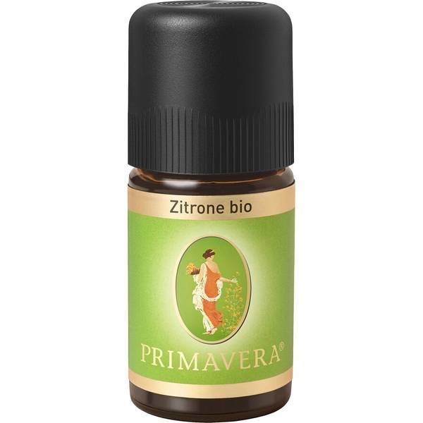 PRIMAVERA® ätherisches Öl Zitrone bio Duftmischung, 5 ml Smart & Home Raumklima