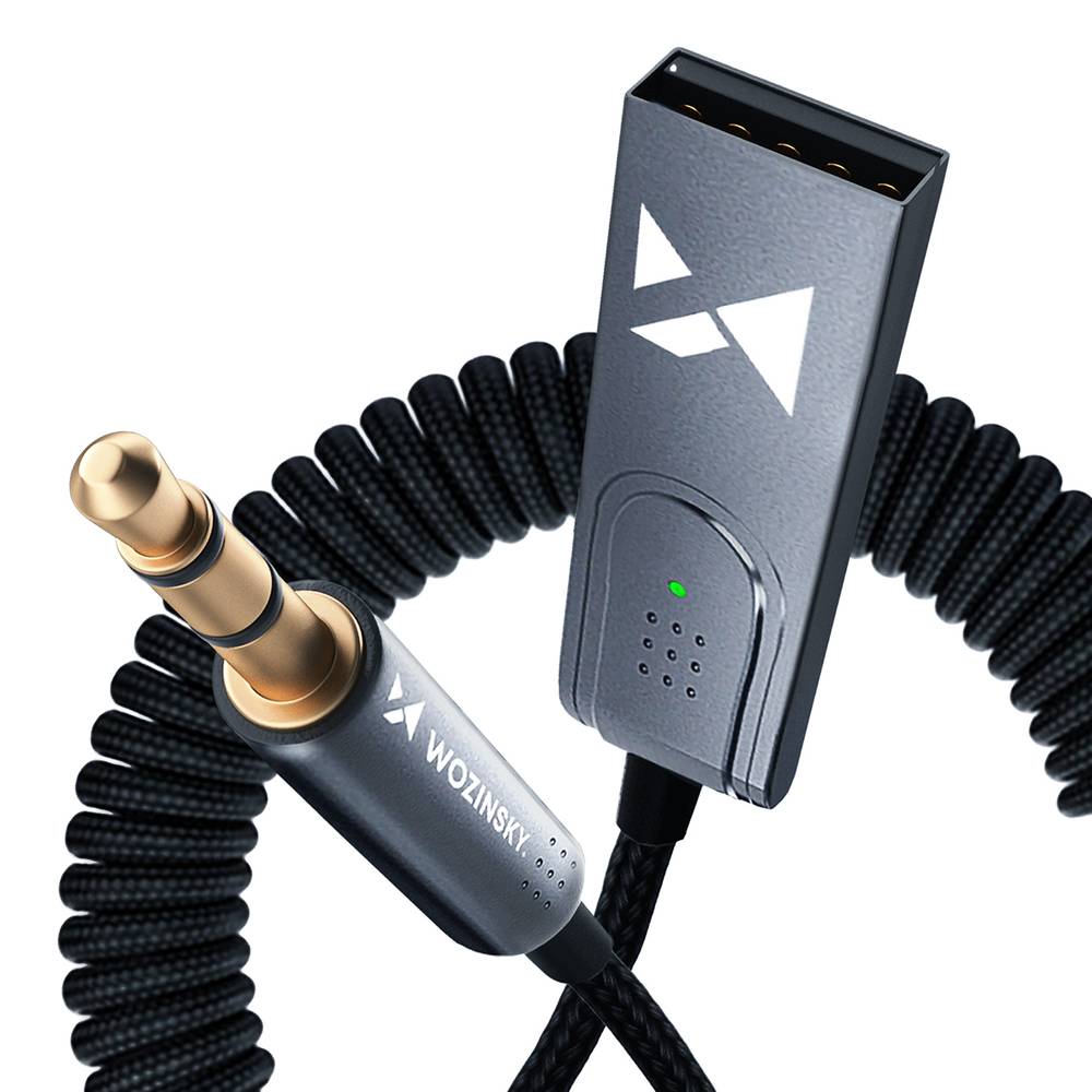 Wozinsky WTODB Bluetooth 5.3 Audioadapter / AUX-Audioempfänger-2