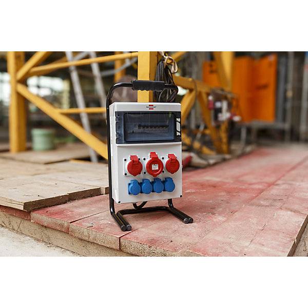 Tragbarer Stromverteiler Typ B FI Kabellänge 2 m Kabeltyp H07RN-F5G 60 mm². 85868049 858680 49-1