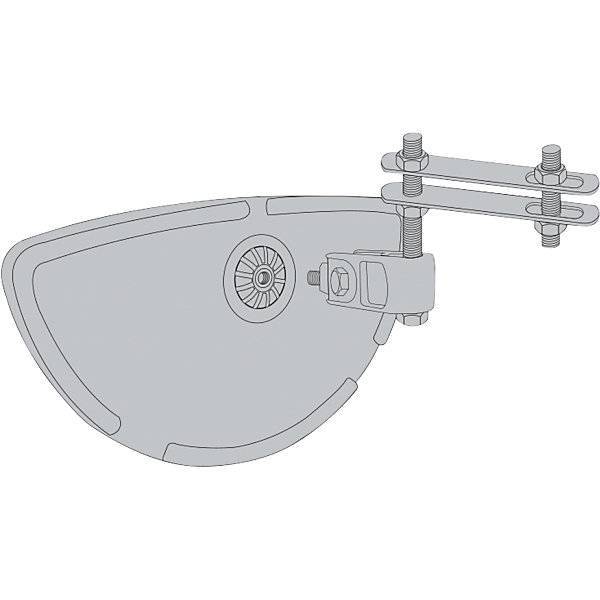 Rückspiegel für Gabelstapler vorn aus P.A.S.® HxB 288 x 288 mm. 85954549 859545 49-1