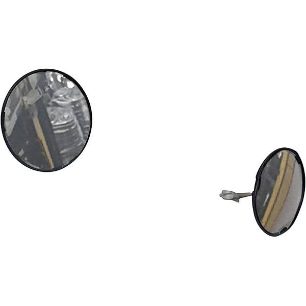 Mehrzweckspiegel 2 Richtungen rund Ø 400 mm Rahmen schwarz P.A.S.®. 85958449 859584 49-2