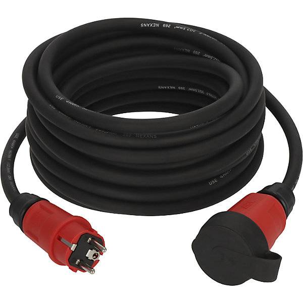 Professional Verlängerungskabel VN 1200 Kabellänge 10 m Kabeltyp H07RN-F3G 25 mm². 85870049 858700 49-1