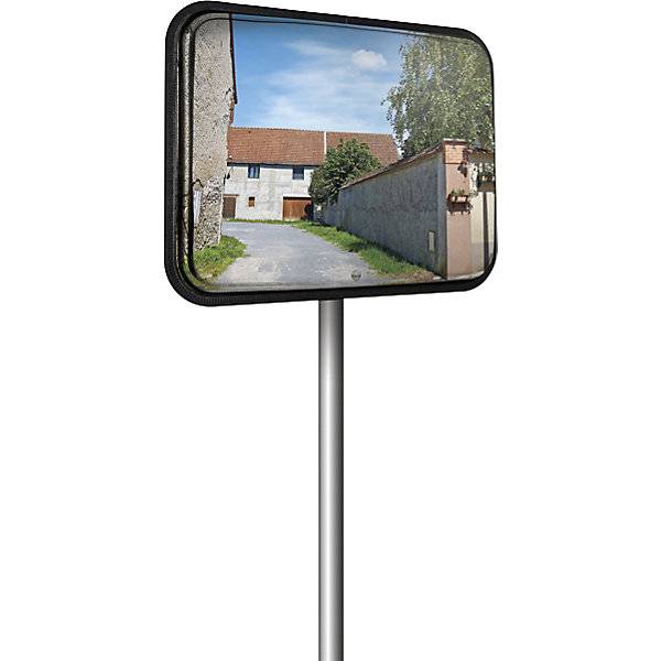 Mehrzweckspiegel 2 Richtungen rechteckig HxB 600 x 800 mm Edelstahl. 85951549 859515 49-0