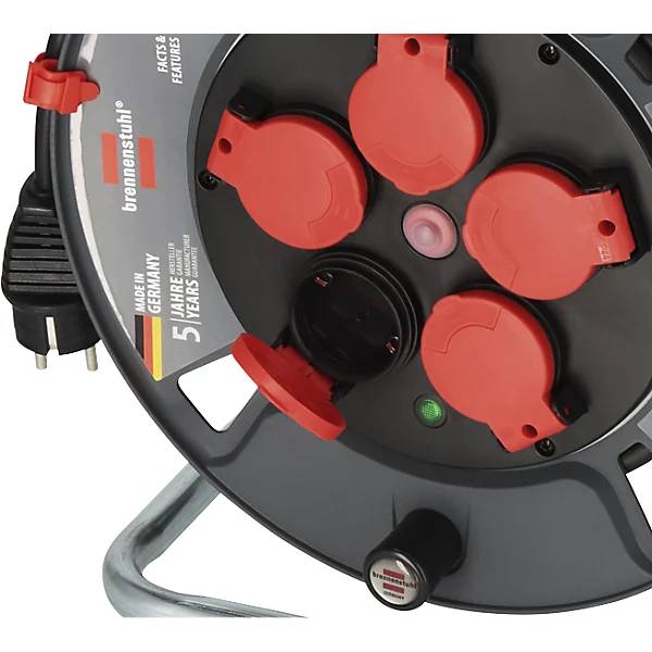 Professional Kabeltrommel 300 KU 2200 Kabellänge 25 m Kabeltyp H07RN-F3G 15 mm². 85871049 858710 49-2