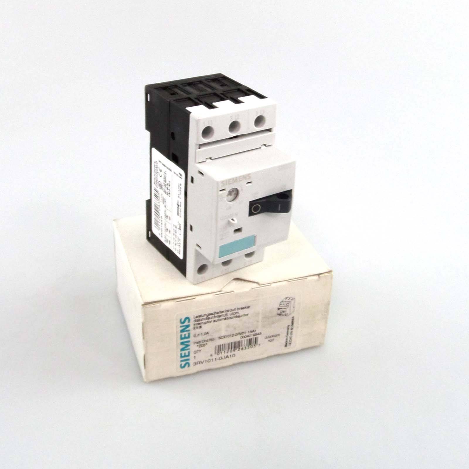 Siemens Leistungsschalter 3RV1011-0JA10 OVP-0