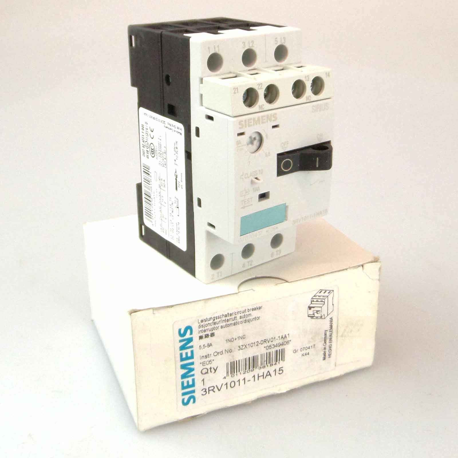 Siemens Leistungsschalter (3RV1011-1HA15)-0