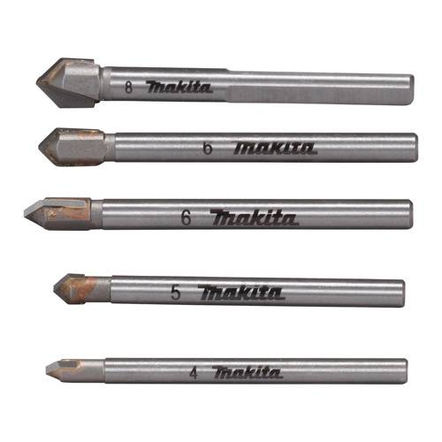 MAKITA - E-25410 Glas-/Fliesenbohrer-Set 5-tlg.-0