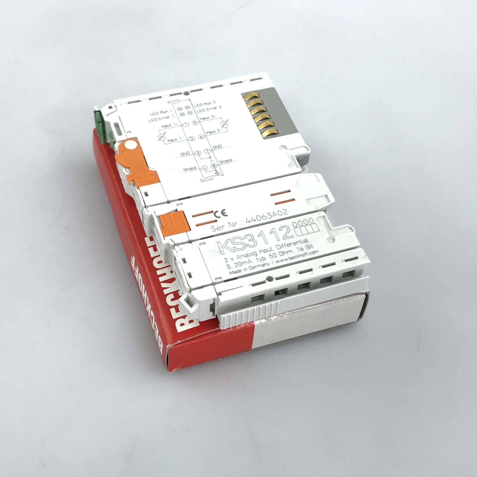 Beckhoff 2-Kanal-Analog-Eingangsklemme KS3112 OVP-1