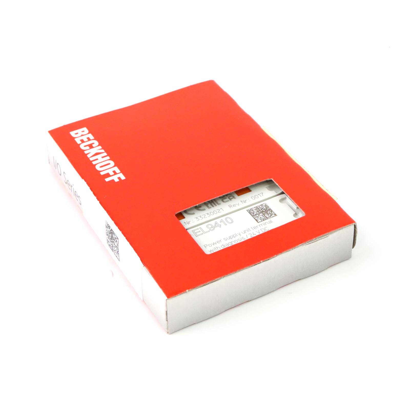 Beckhoff Netzteilklemme EL9410 OVP-0