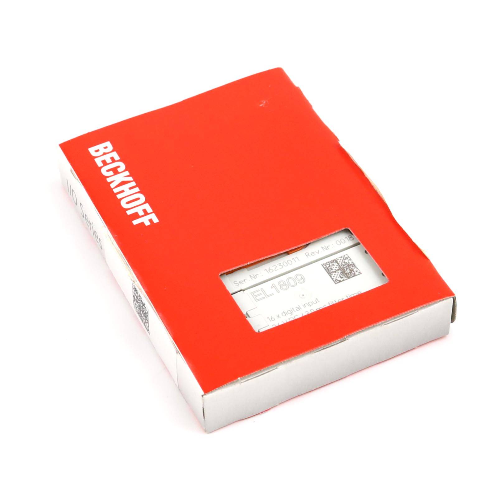 Beckhoff EL1809, EtherCAT-Klemme, 16-Kanal-Digital-Eingang, 24V DC, 3 ms-0