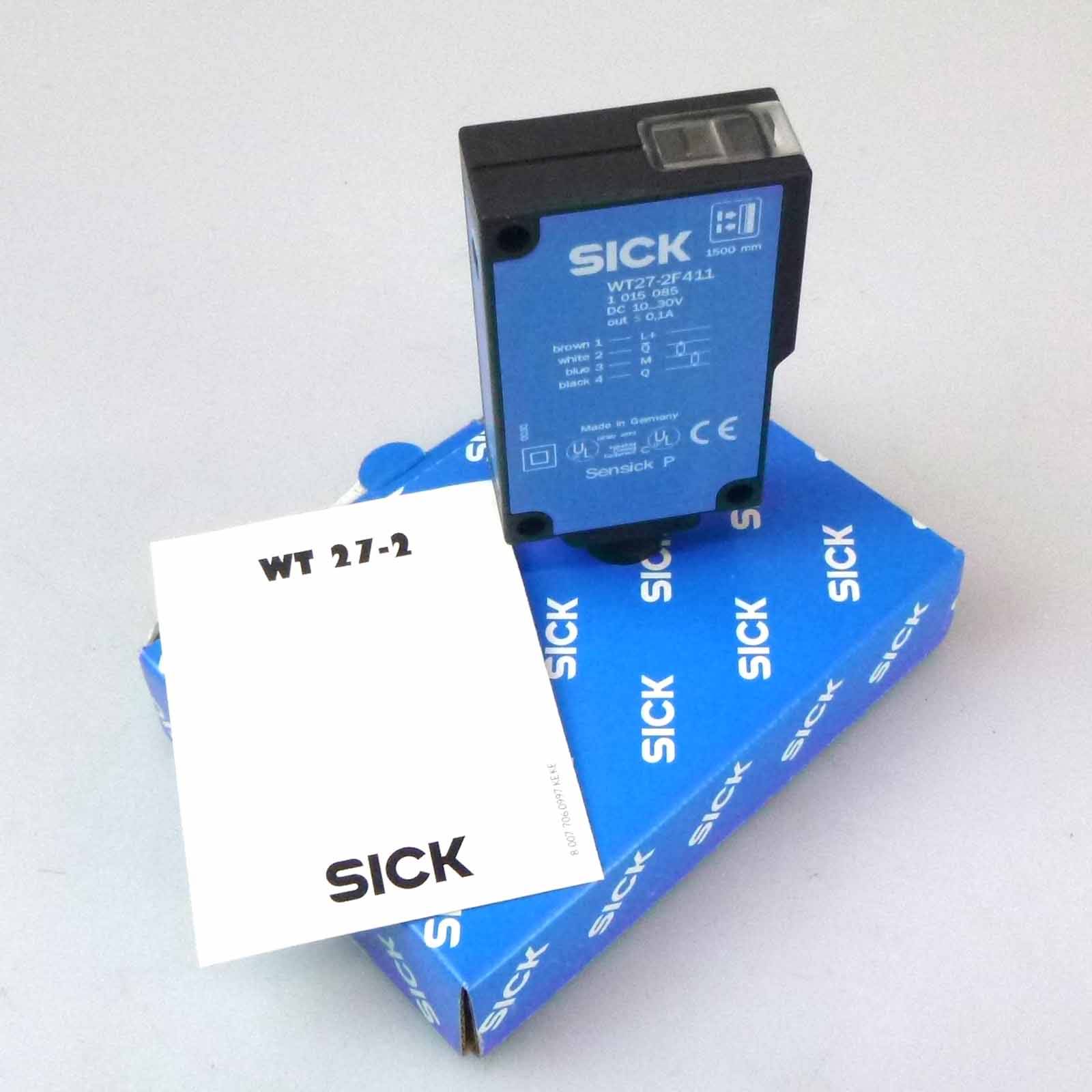 SICK Reflexions Lichttaster WT27-2F411 1015085 OVP-0
