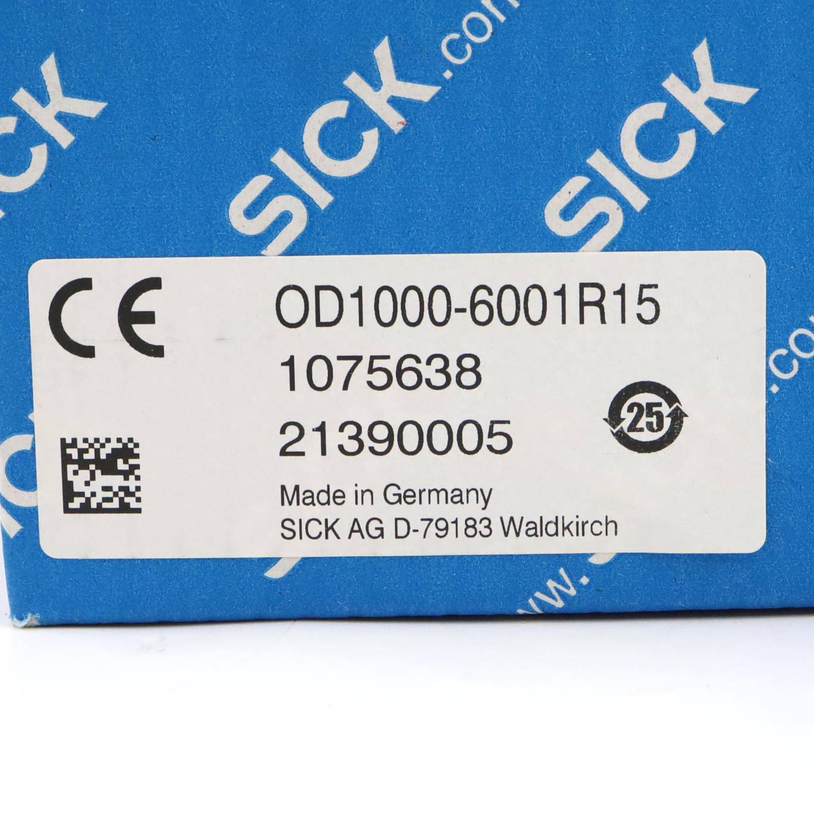 SICK Distanzsensor OD1000-6001R15 1075638 OVP-1