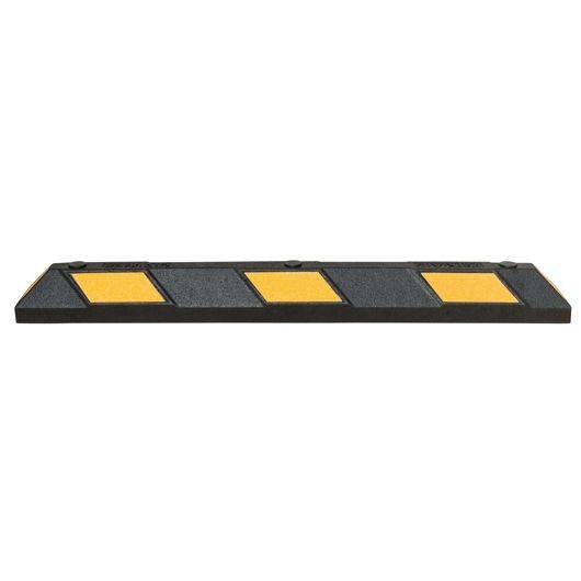 Radstopp Park-AID®, Recyclinggummi, schwarz/gelb, Länge 1200 mm-0
