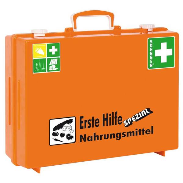 Verbandskoffer Erste Hilfe Beruf Spezial Nahrungsmittel