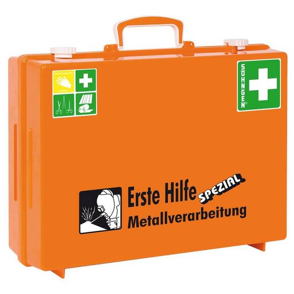 Verbandskoffer Erste Hilfe Beruf Spezial Metallverarbeitung