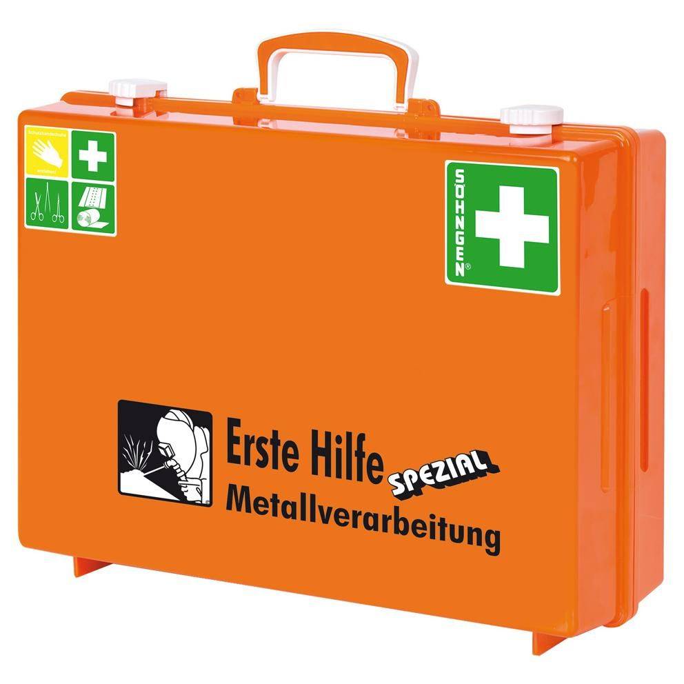 Verbandskoffer Erste Hilfe Beruf Spezial Metallverarbeitung-1