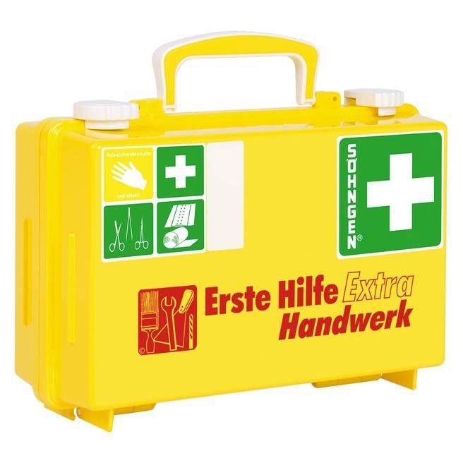 Verbandskoffer Erste Hilfe Extra Handwerk-3